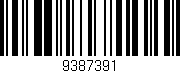 Código de barras (EAN, GTIN, SKU, ISBN): '9387391'