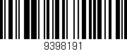Código de barras (EAN, GTIN, SKU, ISBN): '9398191'