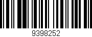 Código de barras (EAN, GTIN, SKU, ISBN): '9398252'