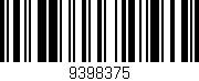 Código de barras (EAN, GTIN, SKU, ISBN): '9398375'
