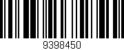 Código de barras (EAN, GTIN, SKU, ISBN): '9398450'