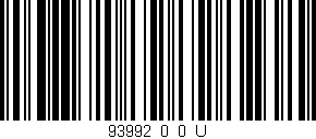 Código de barras (EAN, GTIN, SKU, ISBN): '93992_0_0_U'