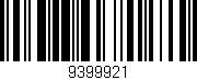 Código de barras (EAN, GTIN, SKU, ISBN): '9399921'