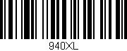 Código de barras (EAN, GTIN, SKU, ISBN): '940XL'