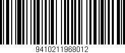 Código de barras (EAN, GTIN, SKU, ISBN): '9410211968012'