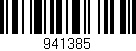 Código de barras (EAN, GTIN, SKU, ISBN): '941385'