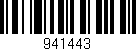 Código de barras (EAN, GTIN, SKU, ISBN): '941443'