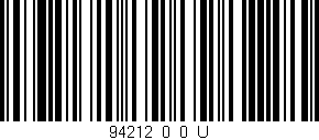 Código de barras (EAN, GTIN, SKU, ISBN): '94212_0_0_U'