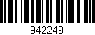 Código de barras (EAN, GTIN, SKU, ISBN): '942249'