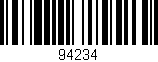 Código de barras (EAN, GTIN, SKU, ISBN): '94234'