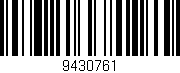 Código de barras (EAN, GTIN, SKU, ISBN): '9430761'