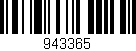 Código de barras (EAN, GTIN, SKU, ISBN): '943365'