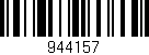 Código de barras (EAN, GTIN, SKU, ISBN): '944157'