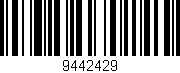 Código de barras (EAN, GTIN, SKU, ISBN): '9442429'