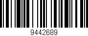 Código de barras (EAN, GTIN, SKU, ISBN): '9442689'
