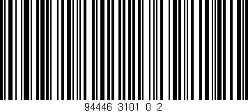 Código de barras (EAN, GTIN, SKU, ISBN): '94446_3101_0_2'