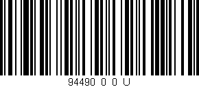 Código de barras (EAN, GTIN, SKU, ISBN): '94490_0_0_U'