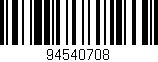 Código de barras (EAN, GTIN, SKU, ISBN): '94540708'