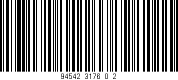 Código de barras (EAN, GTIN, SKU, ISBN): '94542_3176_0_2'