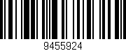 Código de barras (EAN, GTIN, SKU, ISBN): '9455924'