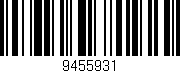 Código de barras (EAN, GTIN, SKU, ISBN): '9455931'