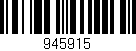 Código de barras (EAN, GTIN, SKU, ISBN): '945915'