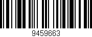 Código de barras (EAN, GTIN, SKU, ISBN): '9459663'