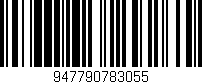 Código de barras (EAN, GTIN, SKU, ISBN): '947790783055'