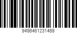 Código de barras (EAN, GTIN, SKU, ISBN): '9498461231469'