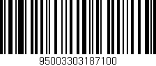 Código de barras (EAN, GTIN, SKU, ISBN): '95003303187100'