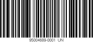 Código de barras (EAN, GTIN, SKU, ISBN): '95004689-0001_UN'