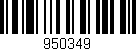 Código de barras (EAN, GTIN, SKU, ISBN): '950349'