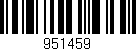 Código de barras (EAN, GTIN, SKU, ISBN): '951459'