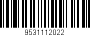 Código de barras (EAN, GTIN, SKU, ISBN): '9531112022'