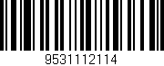 Código de barras (EAN, GTIN, SKU, ISBN): '9531112114'