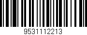 Código de barras (EAN, GTIN, SKU, ISBN): '9531112213'