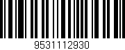 Código de barras (EAN, GTIN, SKU, ISBN): '9531112930'