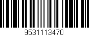 Código de barras (EAN, GTIN, SKU, ISBN): '9531113470'