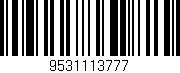 Código de barras (EAN, GTIN, SKU, ISBN): '9531113777'