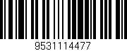 Código de barras (EAN, GTIN, SKU, ISBN): '9531114477'