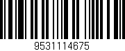 Código de barras (EAN, GTIN, SKU, ISBN): '9531114675'