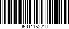 Código de barras (EAN, GTIN, SKU, ISBN): '95311152210'