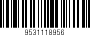 Código de barras (EAN, GTIN, SKU, ISBN): '9531118956'
