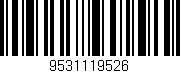 Código de barras (EAN, GTIN, SKU, ISBN): '9531119526'