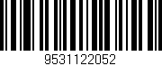 Código de barras (EAN, GTIN, SKU, ISBN): '9531122052'