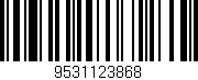 Código de barras (EAN, GTIN, SKU, ISBN): '9531123868'