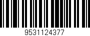 Código de barras (EAN, GTIN, SKU, ISBN): '9531124377'