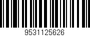 Código de barras (EAN, GTIN, SKU, ISBN): '9531125626'