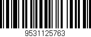 Código de barras (EAN, GTIN, SKU, ISBN): '9531125763'