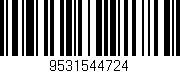 Código de barras (EAN, GTIN, SKU, ISBN): '9531544724'